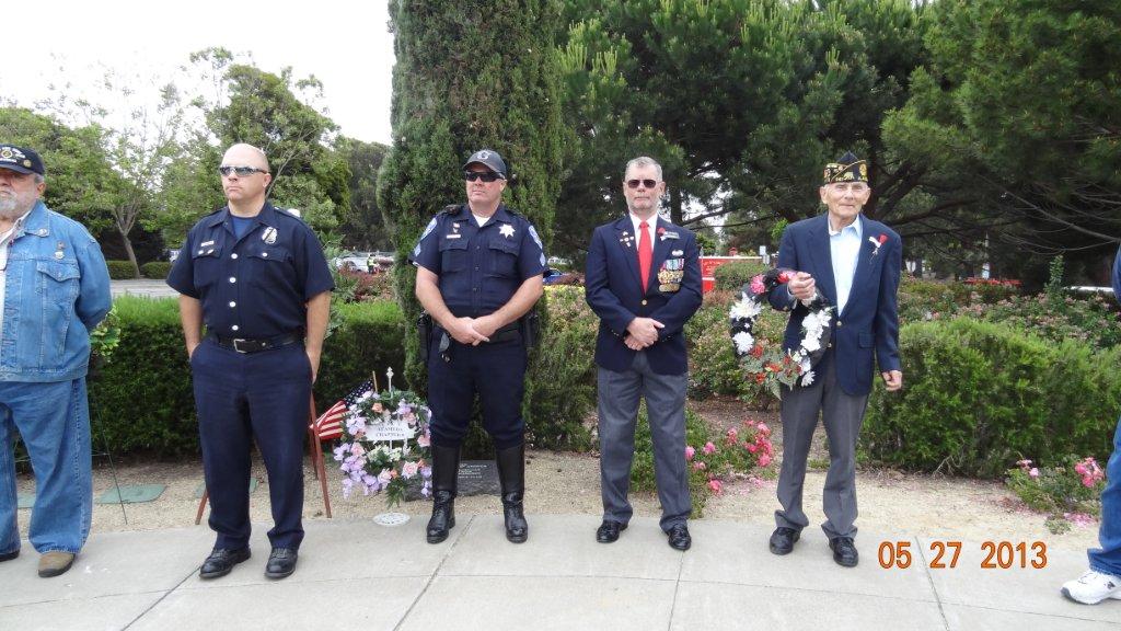 May 27, 2013 - Memorial Day Ceremony at Alameda Veterans Memorial Park
