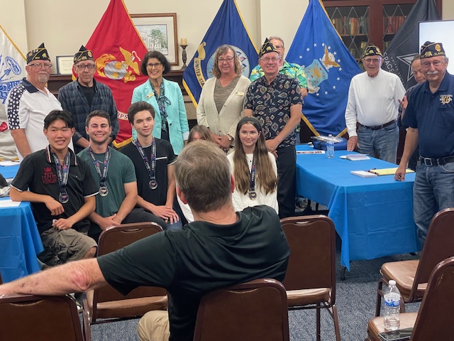 Ceremony for Boys & Girls State Winners
