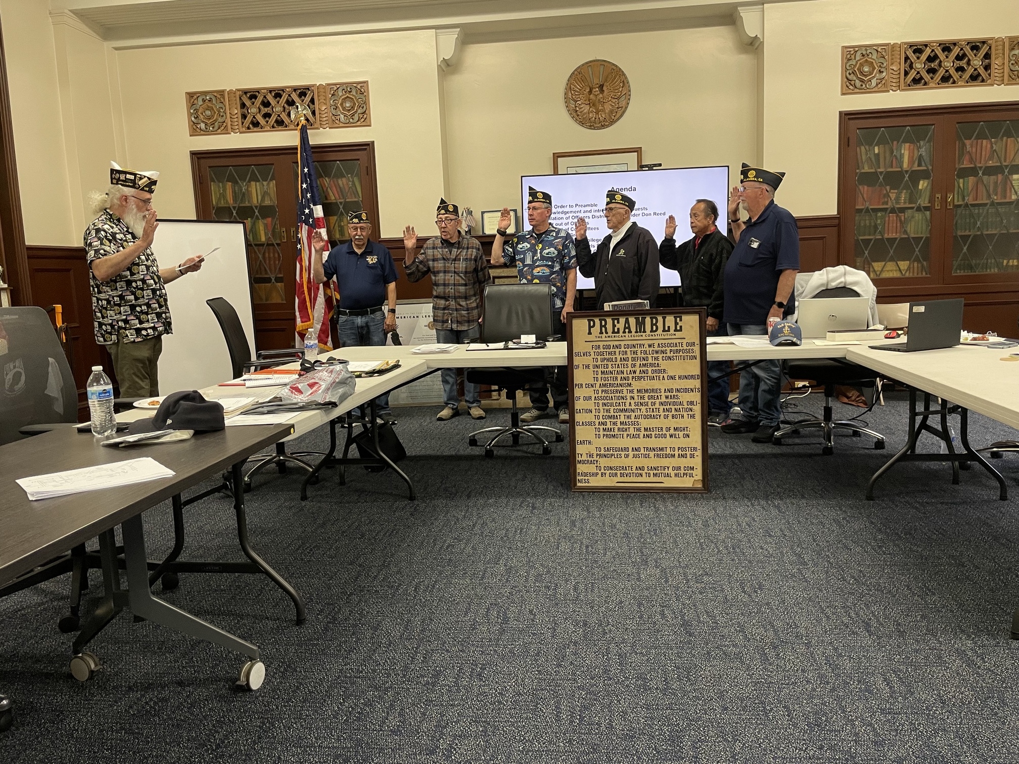 2026 Officers Take Oath of Office & Sam Receives Membership Award